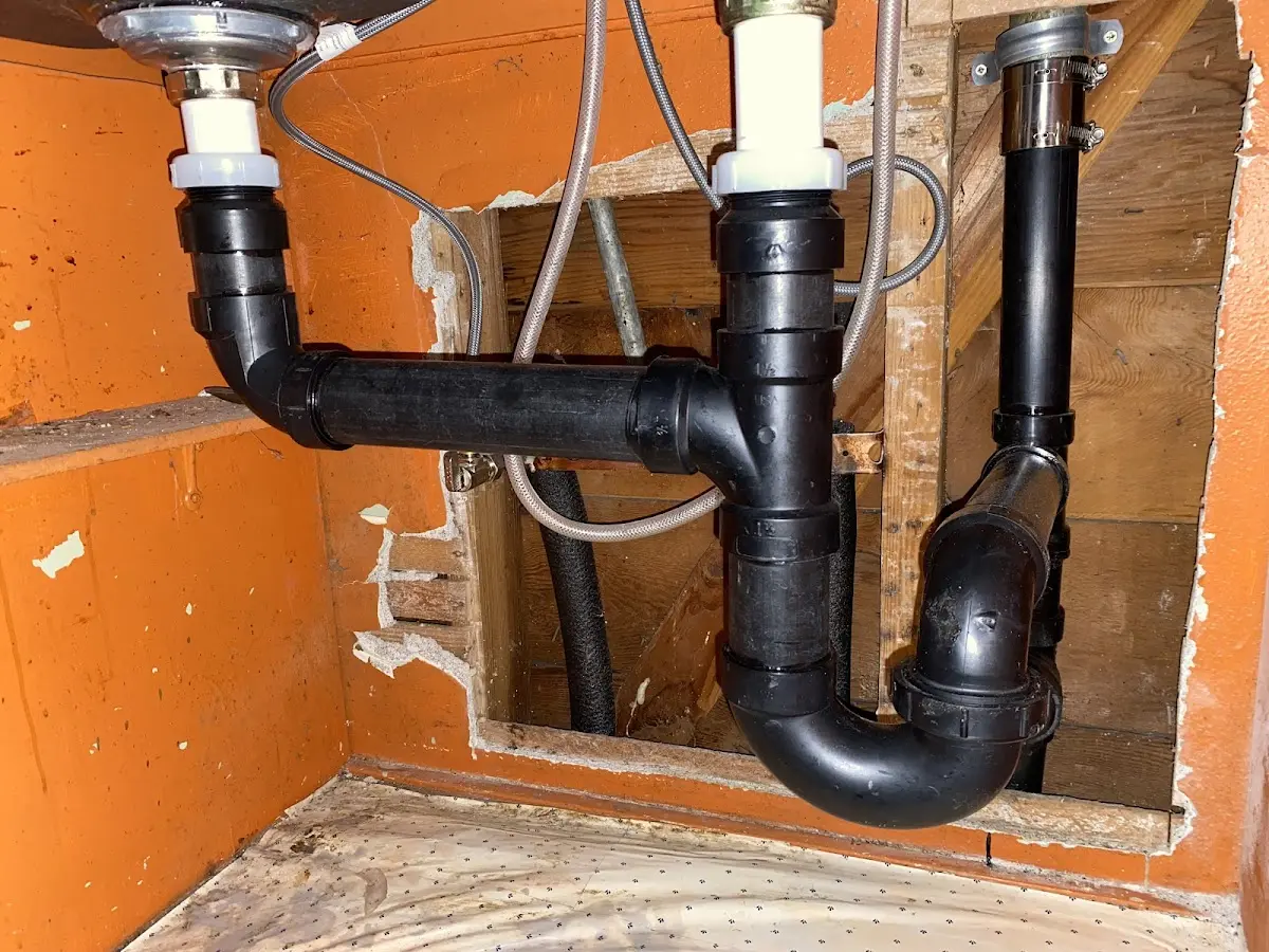 Professional Pipe Bursting equipment and tools on the job in Pavilion